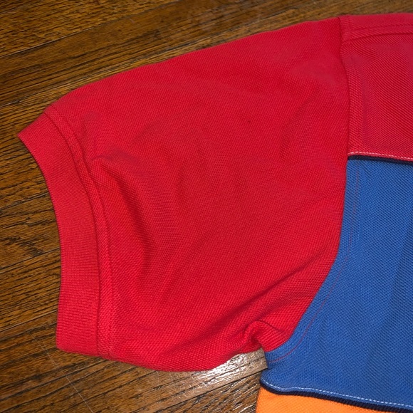 Vintage 90s Tommy Hilfiger Striped Polo - Picture 4 of 7